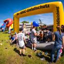 Die ADAC Unfallschutz-Hüpfburg begeistert die Kids